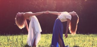 Balejaż blond z brązem